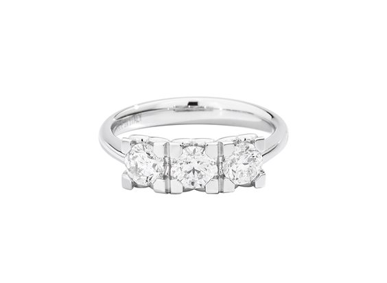 Ring Recarlo Woman in Gold Diamante 0.57 Ct R01TY030/057-14 SCRIGNO - R01TY030/057-14 SCRIGNO